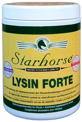 Starhorse Lysin forte, 600g